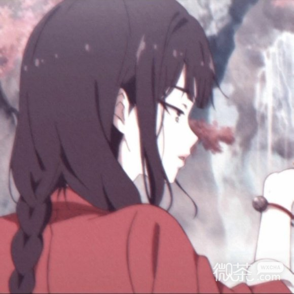 微信清纯二次元女生头像