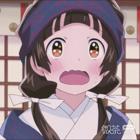 微信清纯二次元女生头像