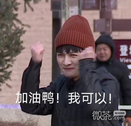 正能量满满的微信带字表情包