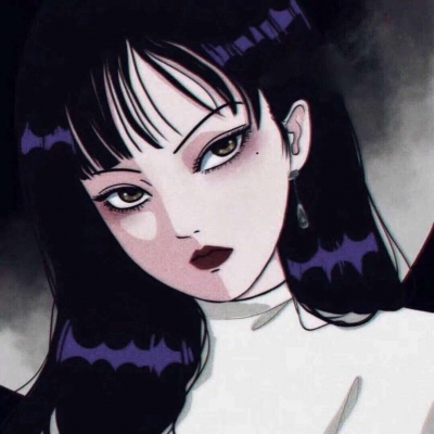 超酷超好看的微信二次元卡通女生头像