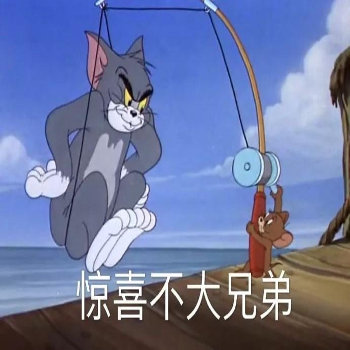 沙雕逗比的微信猫和老鼠斗图表情包