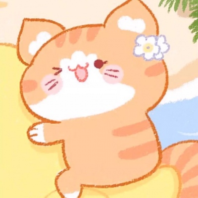 可爱简约的微信卡通情侣头像