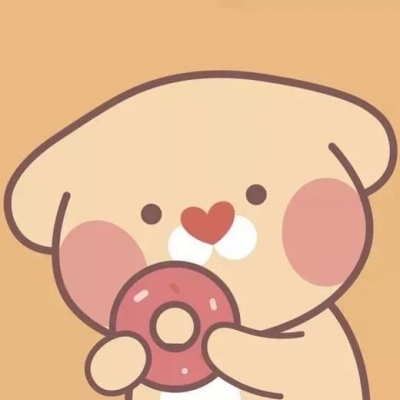 可爱简约的微信卡通情侣头像