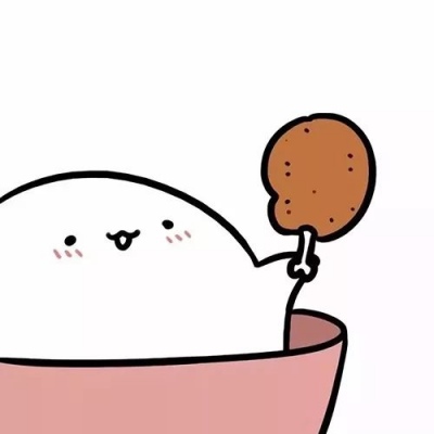 可爱简约的微信卡通情侣头像