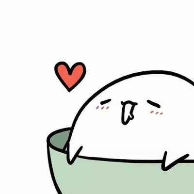 可爱简约的微信卡通情侣头像