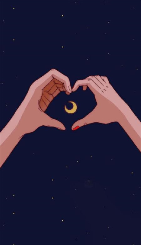 唯美梦幻的微信星空壁纸图片