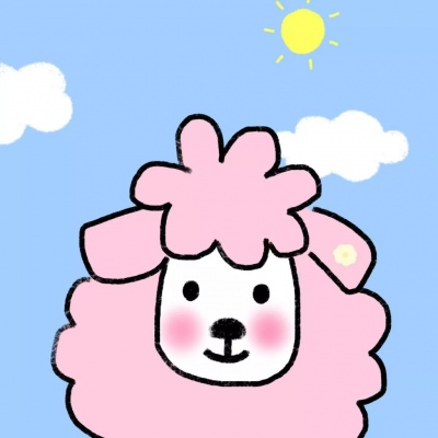 可爱简约的微信卡通情侣头像