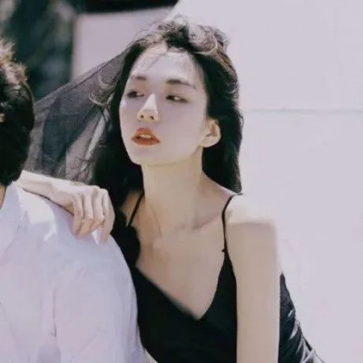 唯美复古港风的微信情侣头像