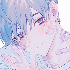 微信纯洁最潮性感二次元男生头像