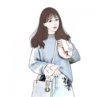 唯美好看的微信二次元手绘女生头像