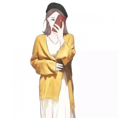 唯美好看的微信二次元手绘女生头像