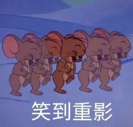 让人捧腹的微信猫和老鼠带字表情包