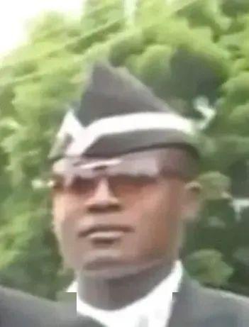 微信逗比六人黑人抬棺搞笑头像