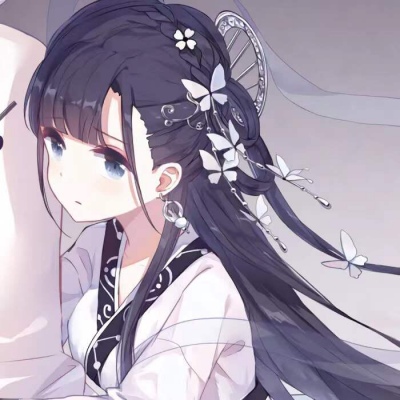 唯美好看的微信最新二次元古风女生头像