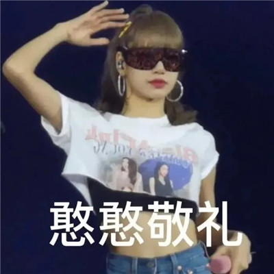 青春有你2Lisa微信恶搞带字表情包