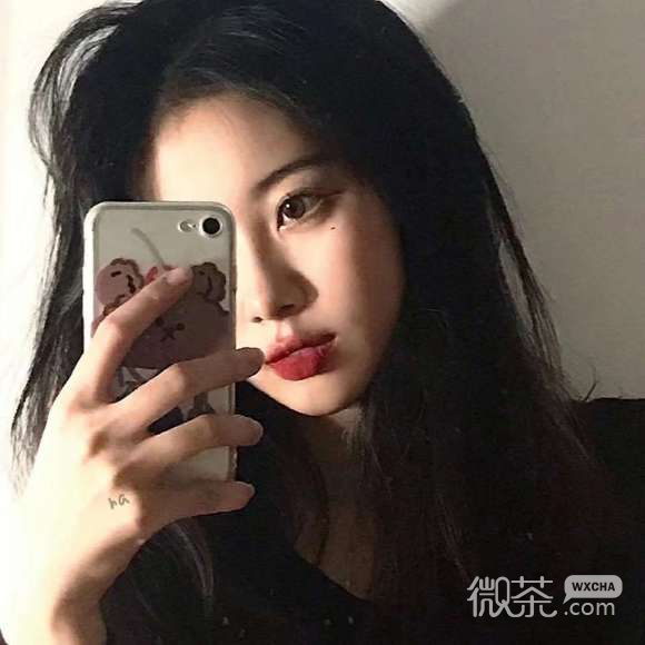 最潮深沉阳光微信女生头像