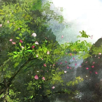 唯美意境的微信古风风景头像