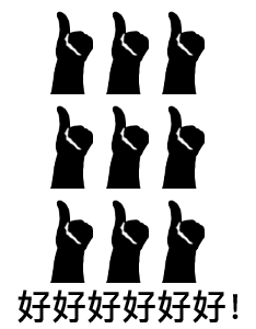好!很好!非常好!微信表情包