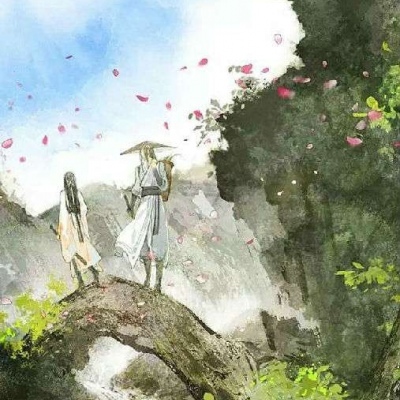 唯美意境的微信古风风景头像