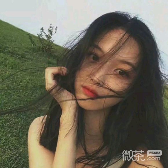 最潮深沉阳光微信女生头像