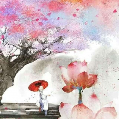 唯美意境的微信古风风景头像