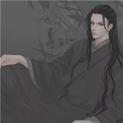 高冷孤傲风格的微信二次元古风男生头像