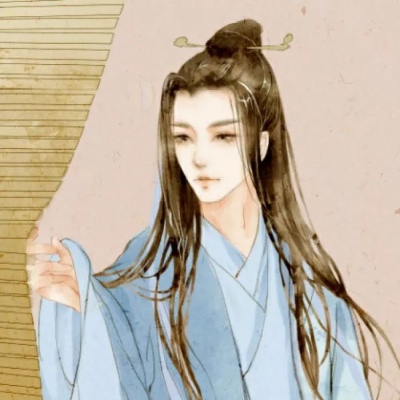 高冷孤傲风格的微信二次元古风男生头像
