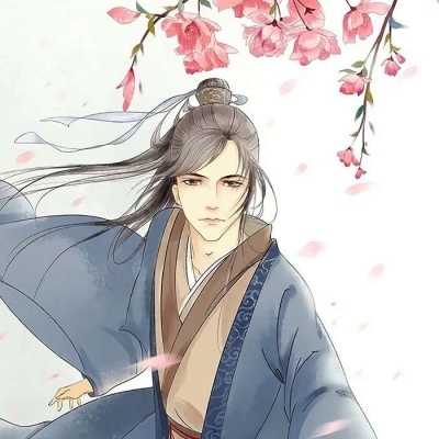 高冷孤傲风格的微信二次元古风男生头像