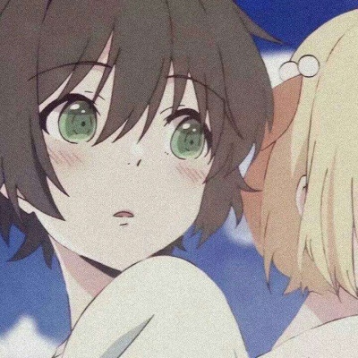 甜蜜恩爱的微信一男一女情侣头像
