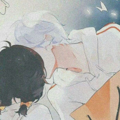 甜蜜恩爱的微信一男一女情侣头像