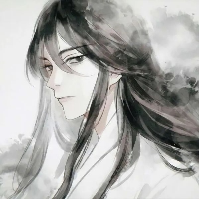 高冷孤傲风格的微信二次元古风男生头像
