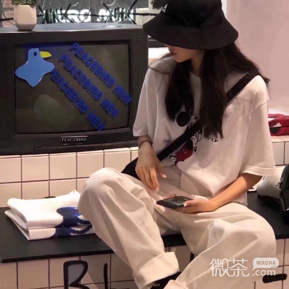 微信迷人最潮时尚女生头像