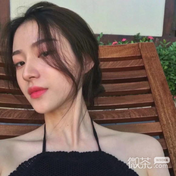 文艺长发最潮阳光女生头像