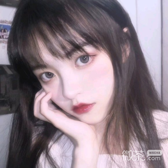 文艺长发最潮阳光女生头像