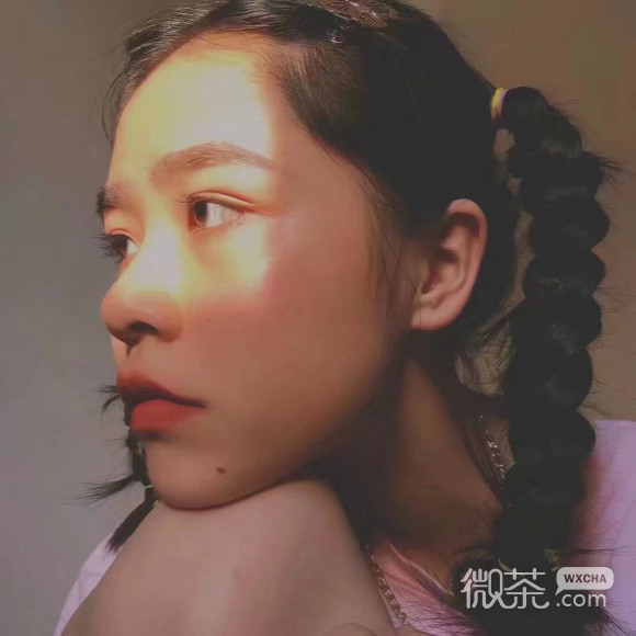 微信迷人最潮时尚女生头像