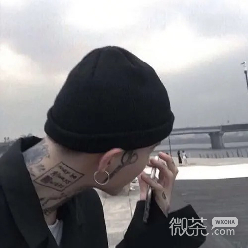 微信最潮抖音网红男生头像