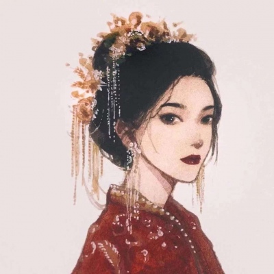 可爱迷人的微信手绘闺蜜头像