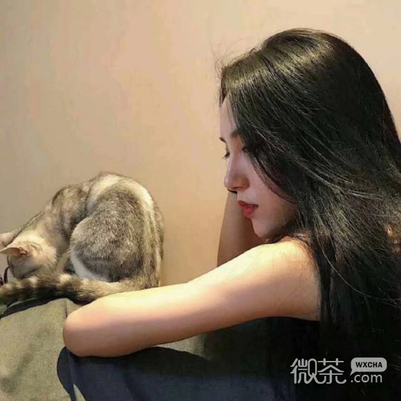 文艺长发最潮阳光女生头像
