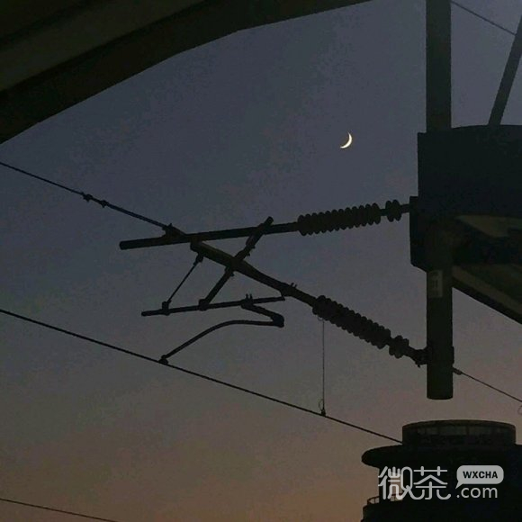 微信唯美清新日落朋友圈配图