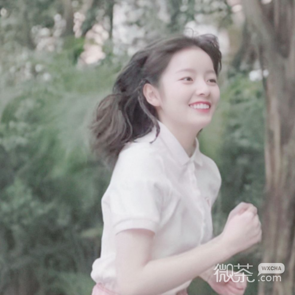 微信最潮抖音清新长发网红女生头像
