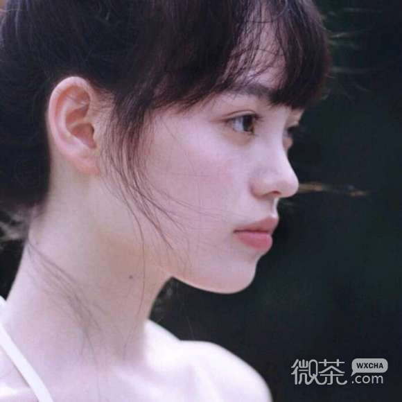 微信最潮抖音清新长发网红女生头像