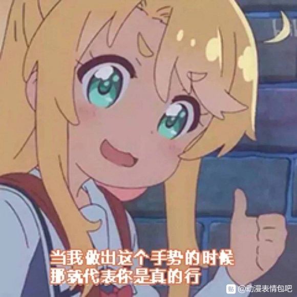 玩火微信恶搞二次元表情包