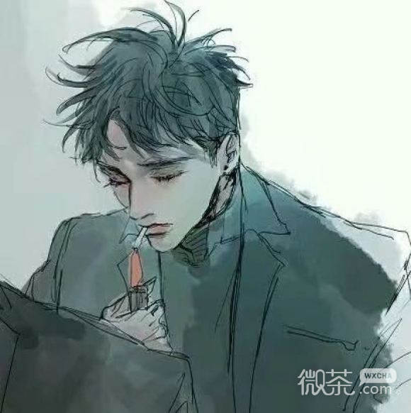 微信酷酷的清纯最潮动漫头像