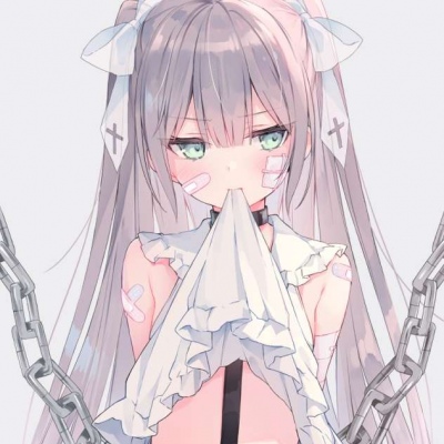 萌萌哒的微信手绘女生头像