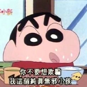搞怪带字的微信蜡笔小新表情包集