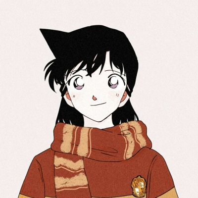 名侦探柯南主题的微信五黑头像合集