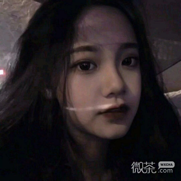 文艺深沉网红女生头像