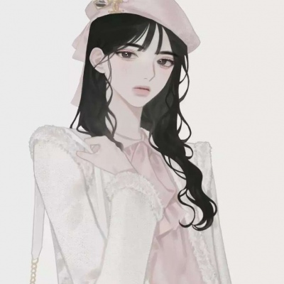 萌萌哒的微信手绘女生头像