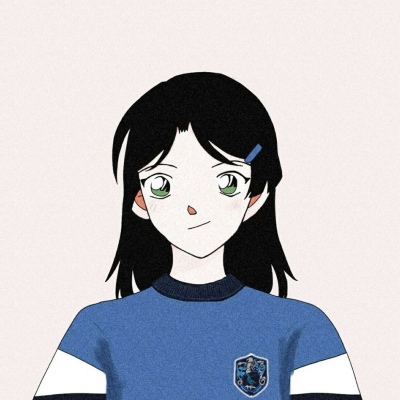 名侦探柯南主题的微信五黑头像合集