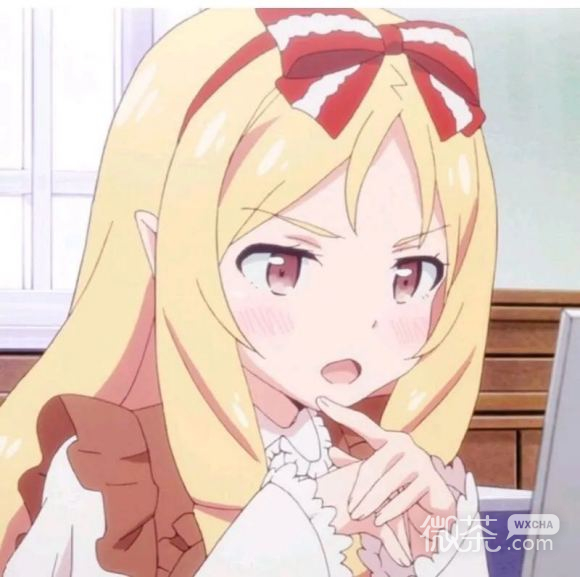 微信最潮可爱快手网红女生头像